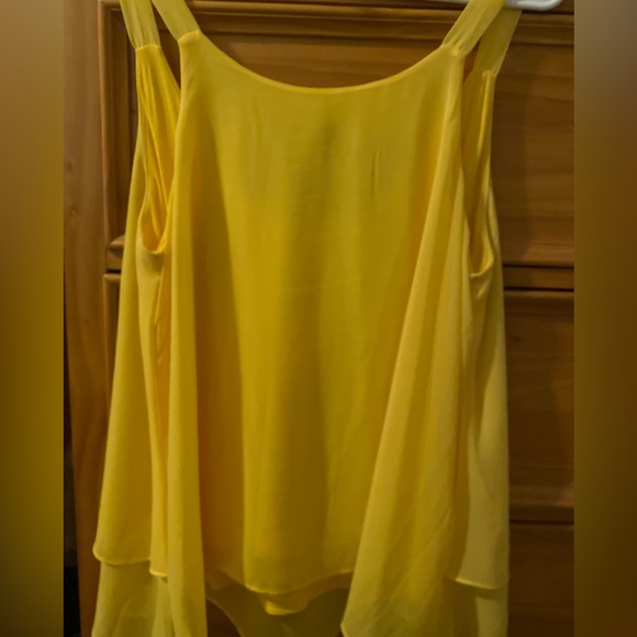 LIKE NEW ⭐️ women’s top⭐️ Overlay gives a multi layered chiffon look ⭐️ Large - Picture 3 of 5